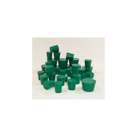 United Scientific Neoprene Stoppers, Solid, No. 2 NST2-S