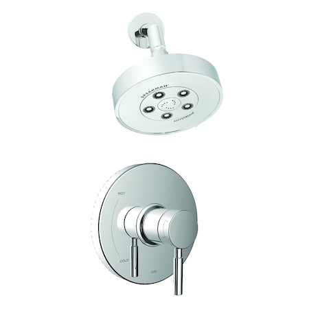 Speakman Shower System Combination, Manual, 2, Polished Chrome SM-1010-P-E2