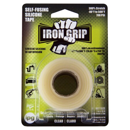 Intertape Silicone Tape Self Amalgamating, 1"X10ft. SILICONE TAPE