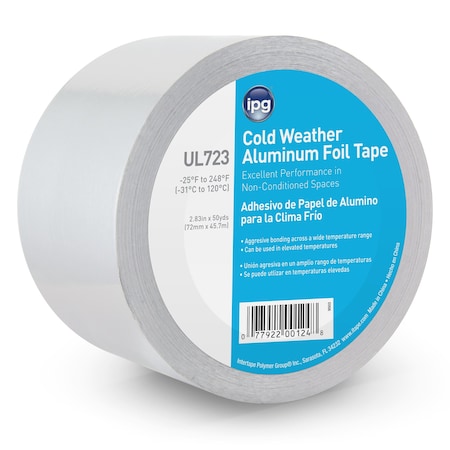 Intertape Med. Grade Cold Temp Aluminum Foil Tape,  ALF175L