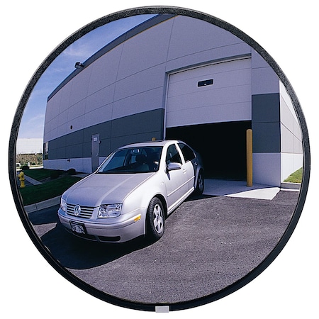 SEE ALL INDUSTRIES Mirror, Convex, Security, Outdoor, 26" NO26