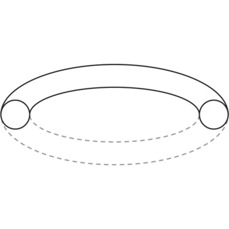 Usa Sealing Medical Grade Silicone O-Ring, Dash 011, PK1250 ZBIGS70USP011