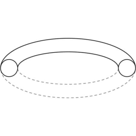 Usa Sealing Medical Grade Silicone O-Ring, Dash 024, PK1250 ZBIGS70USP024
