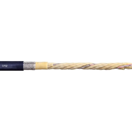 Chainflex Data Cable, 24 AWG, Blue, TPR, 300 V CF12-02-04-02