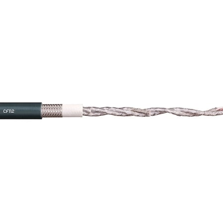 Chainflex Data Cable, 3 C, Gray, PUR, 300 V, Order by the Foot CF112-02-03-02