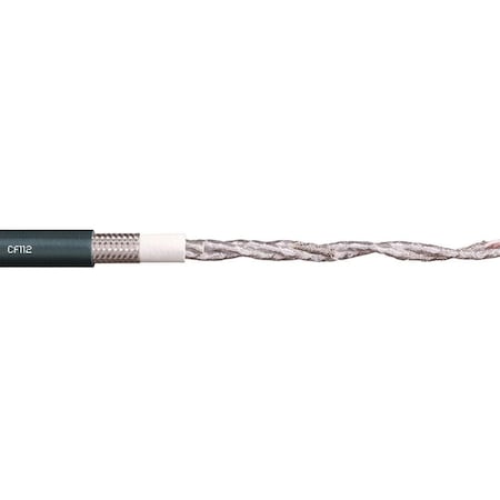Chainflex Data Cable, 24 AWG, Gray, PUR, 300 V CF112-02-04-02