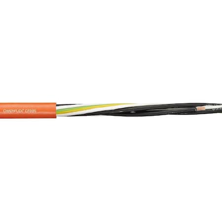 Chainflex Motor Cable, 12 AWG, Orange, PVC, 1000 V CF885-40-04
