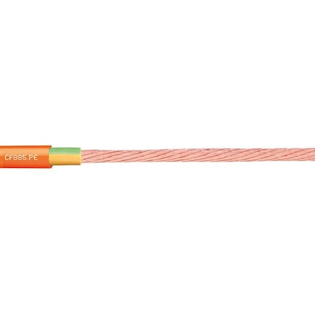 Chainflex Motor Cable, 12 AWG, Orange, PVC, 600 V CF885-PE-40-01