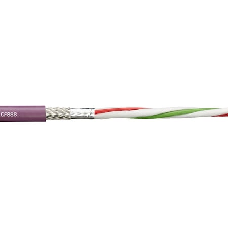 Chainflex Bus Cable, CAN-Bus, 20 AWG, Red, 50 V CF888-021