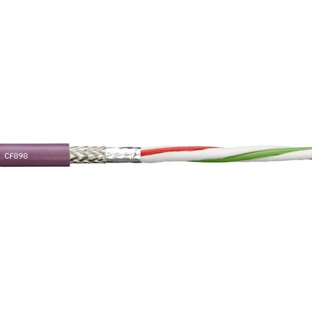 Chainflex Bus Cable, Red, PUR, 50 V, Order by the Foot CF898-021