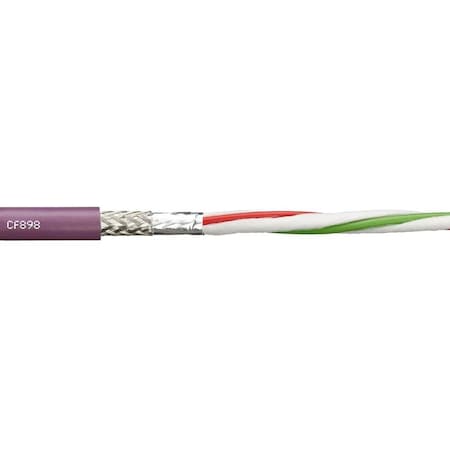 Chainflex Bus Cable, Red, PUR, 50 V, Order by the Foot CF898-001