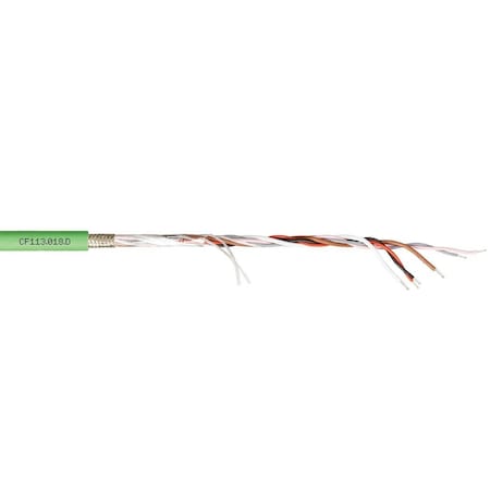 Chainflex MeasuringSystemCable, Green, 0.26in-OD, 50V CF113-018-D