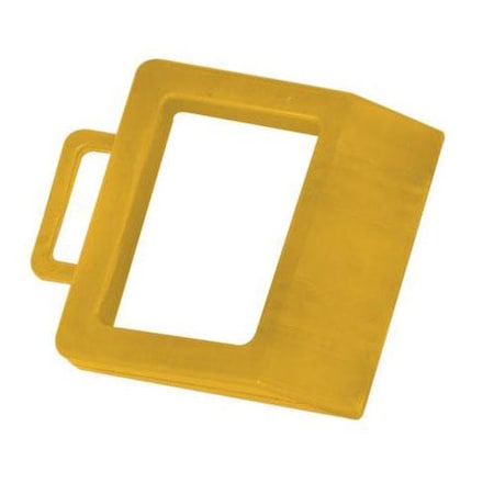 Wesco Pallet Truck Chock - Hi-Viz Yellow 272175