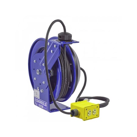 Coxreels Power Cord Reel, w/LED, 50 ft. Cord PC13-5016-H