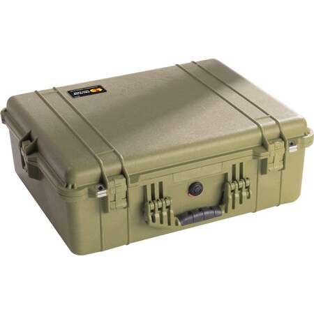Pelican Olive Drab Green Carrying Case, 24.39"L x 19.36"W x 8.79"D 1600