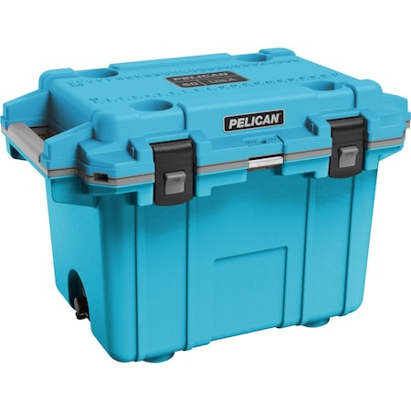 Pelican Cooler, 30 x 20.3 x 20.4 in, Bl/Gy IM50QT