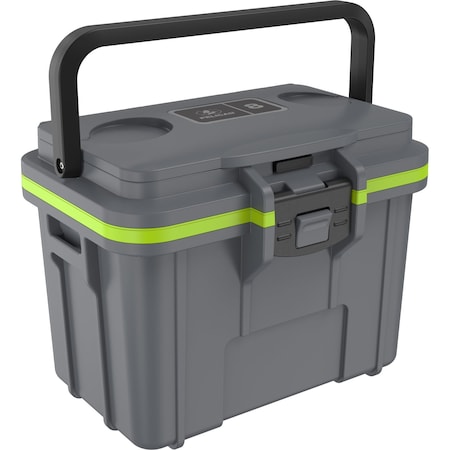 Pelican Pelican 8Q Elite Cooler, Dark Gry/E-Grn 8QT