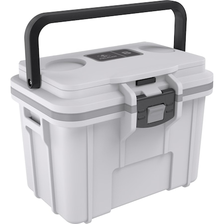 Pelican Pelican 8Q Elite Cooler, White/Grey 8QT