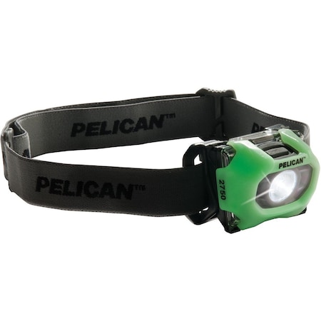 Pelican Headlamp, 259 Lumens, Photoluminscent 2750C