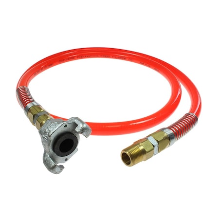 Coilhose Pneumatics Durawhip 1/2" ID x 10' 7/7-24 UNS CO PFD108-78-UC