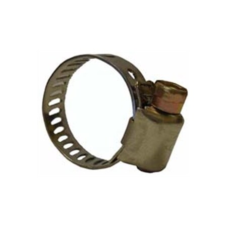 The Main Resource Mini Hose Clamp, #6 -7/16" to25/32", 10pcs TMRHCM-6E