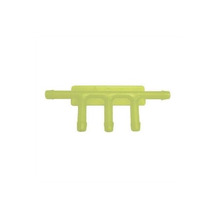 The Main Resource Vacuum Connector, Five Way, 3/16", 100pcs TMRVT100-100