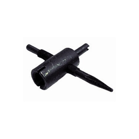 The Main Resource Valve Core Tool, 4-Way, Black, Hard Steel TMRTI27