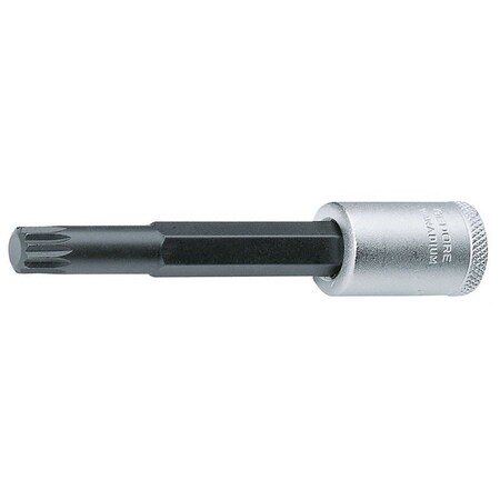 Gedore Screwdriver Bit Socket, 3/8", Long Xzn M8 INX 30 L 8