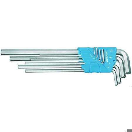 Gedore 8 Piece Metric L-Shape Hex Key Set, H 42 EL-88 H 42 EL-88
