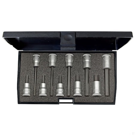 Gedore Screwdriver Bit Socket Set, 3/8", 10 pcs. IN 30 LKM