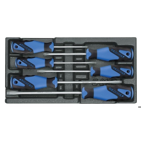 Gedore Screwdiver Set, 1/3 Es Tool Module 1500 ES-2150 PH