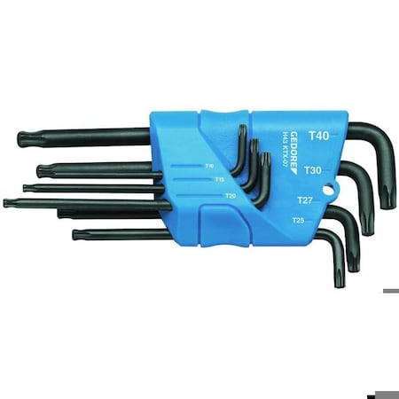 Gedore Socket Key Set, Torx(R), 7 pcs H 43 KTX-07
