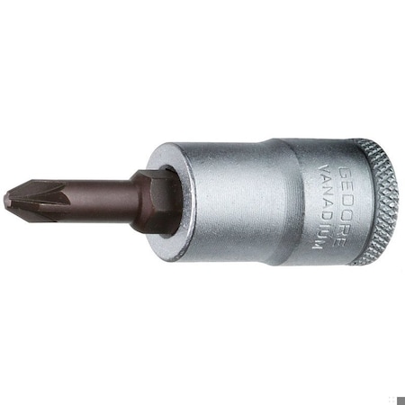 Gedore Screwdriver Bit Socket, 3/8", Pz 3 IKS 30 PZD 3