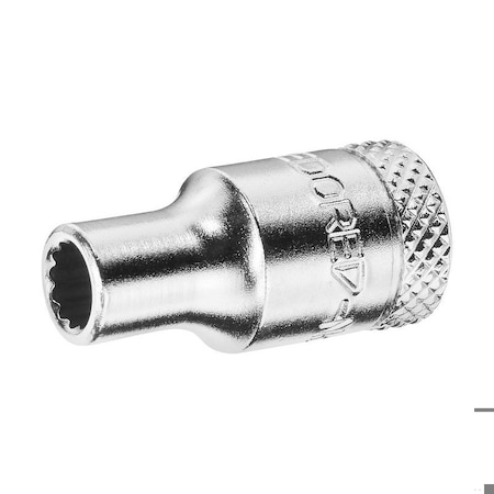 Gedore 1/4" Square Drive, 9/32" SAE Socket, 12 Points, 1/4", 9/32 D 20 9/32AF