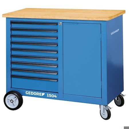 Gedore Mobile Workbench with 9 Drawers 1814923