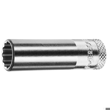 Gedore 1/4" Square Drive, 11/32" SAE Socket, 12 Points, 1/4", Long UD Profile 11/32 D 20 L 11/32AF
