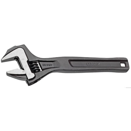 Gedore Adjustable Wrench 10", Chrome, Finish: Manganese Phosphated 60 S 10 P