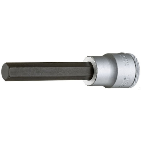Gedore Screwdriver Bit Socket, 3/4", Long, 19mm IN 32 L 19-155