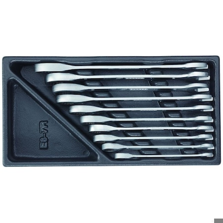 Gedore Combination Ratchet Wrench Set, SAE or Metric: Metric 1500 ES-7 R