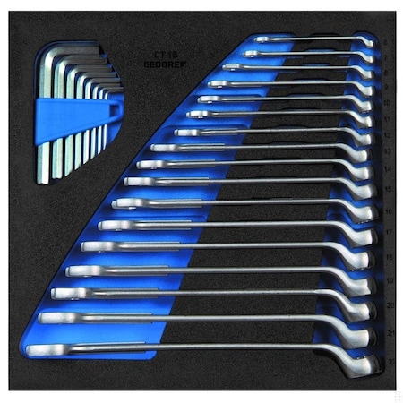 Gedore Combination Wrench Set 1500 CT2-1 B