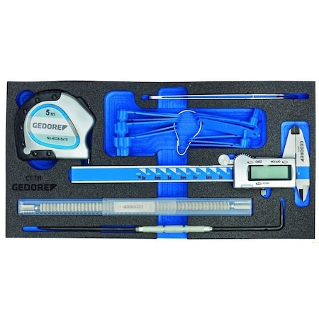 Gedore Precision Mechanics, Tool Storage Type Included: Box 1500 CT1-711