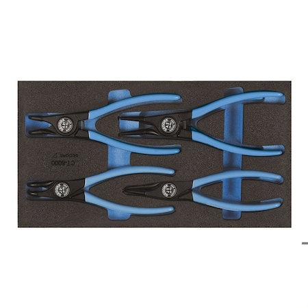 Gedore Circlip Pliers, Number of Pieces: 6 1500 CT1-8000
