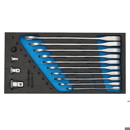 Gedore Combination Ratchet Wrench Set 1500 CT1-7 RA