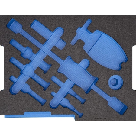 Gedore Foam Insert, 2/2 L-BOXX 136, Empty EI-1100 CT2-1.30