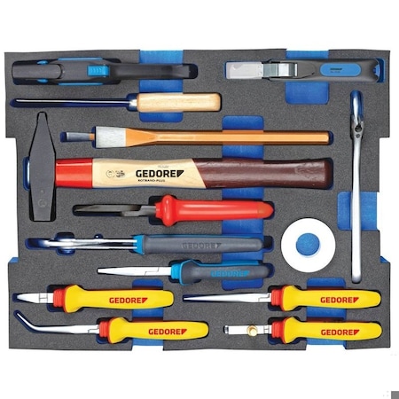 Gedore Assortment Electrician, In 2/2 L-BOXX 1100 CT2-02