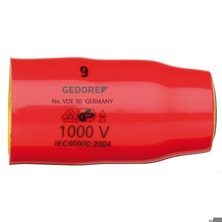 Gedore 3/8" Drive Insulated Socket Metric VDE 30 16