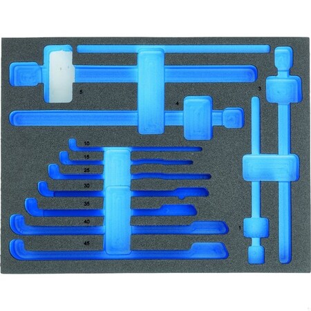 Gedore Foam Insert I-BOXX 72, Empty EI-1101 CT-1.29/3K