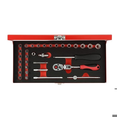 Gedore Socket Sets 1/4 in, 3300004 3300004
