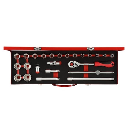 Gedore Socket Wrench Insert Sets 1/2 in 3300006