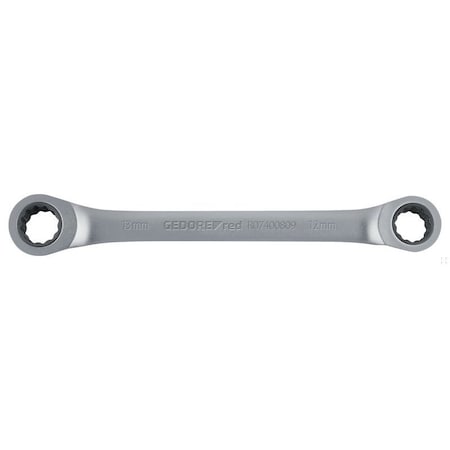 Gedore Double Ring Ratchet Wrench 3300895